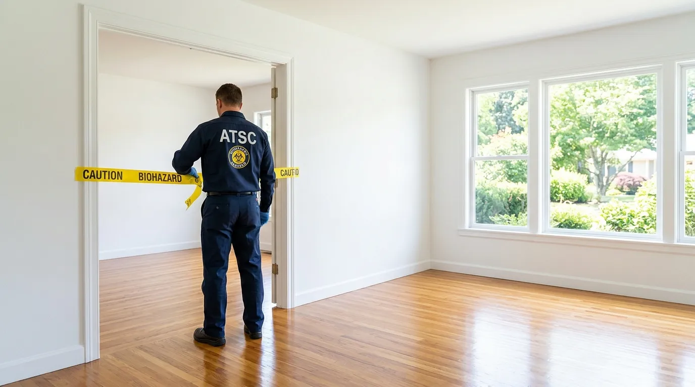 Certified biohazard cleanup crew performing Decomposition Cleanup in Sierra Vista